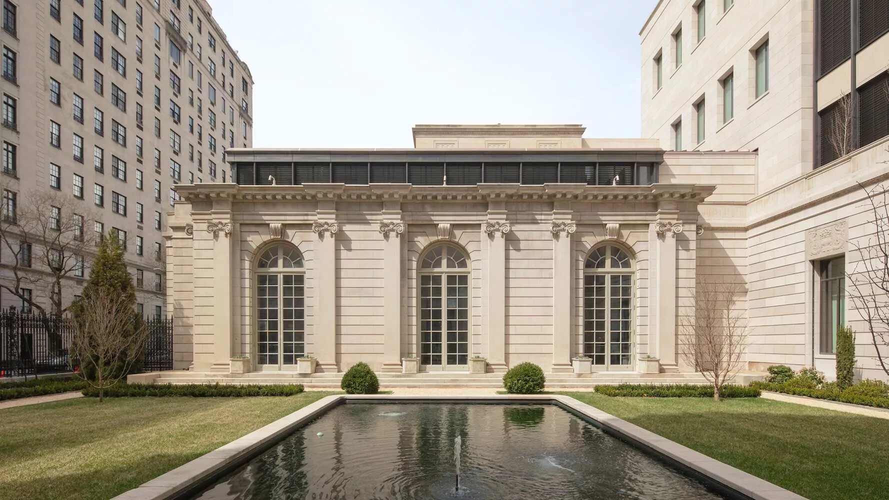 Exterior Garden at the Frick Collection