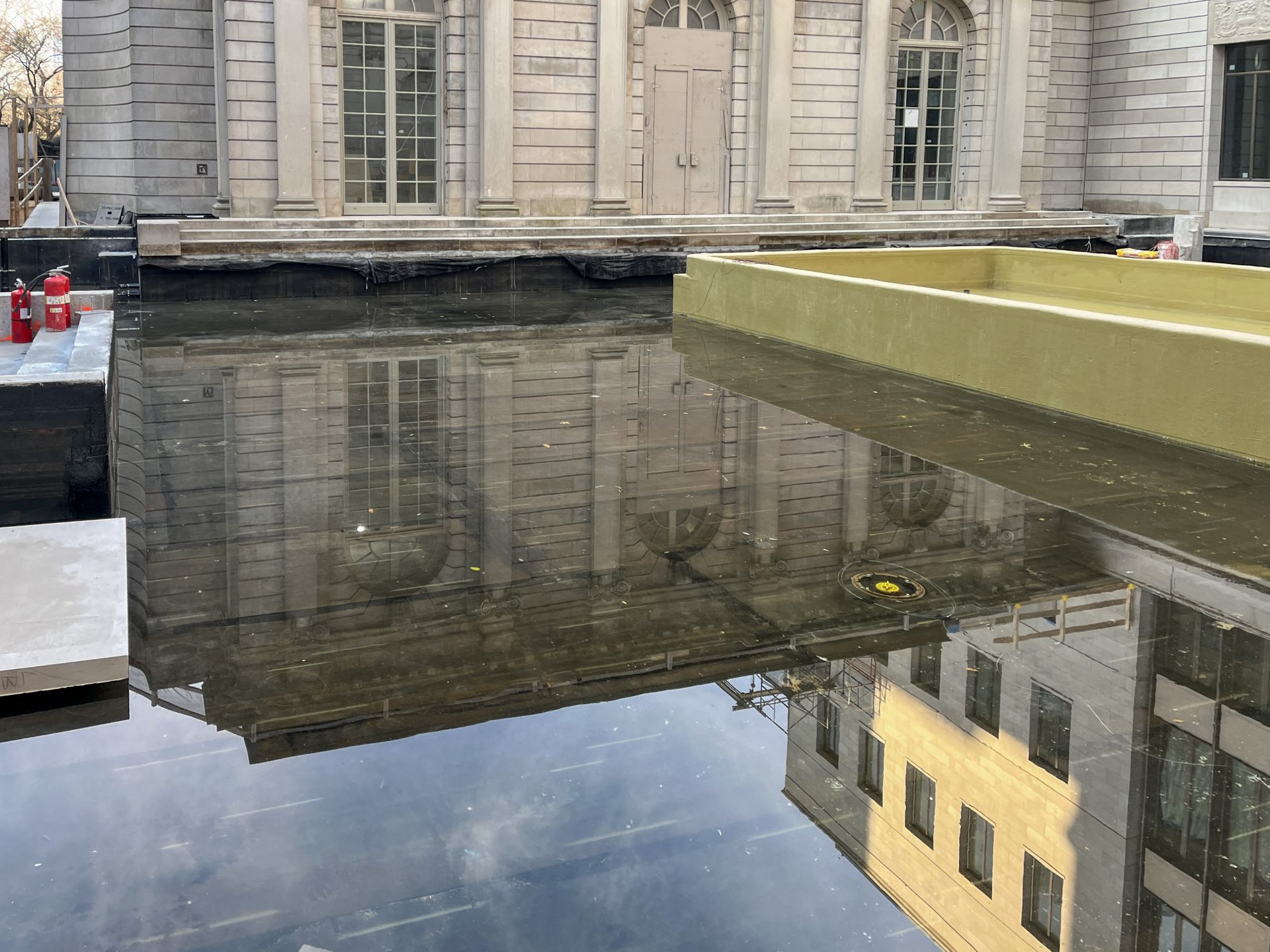 Waterproofing the Garden at the Frick Collection